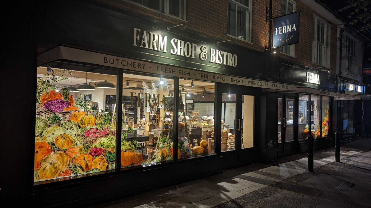 Ferma Farm Shop & Bistro in Ripley High Street
