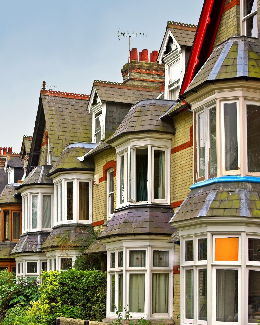 Houses in a row